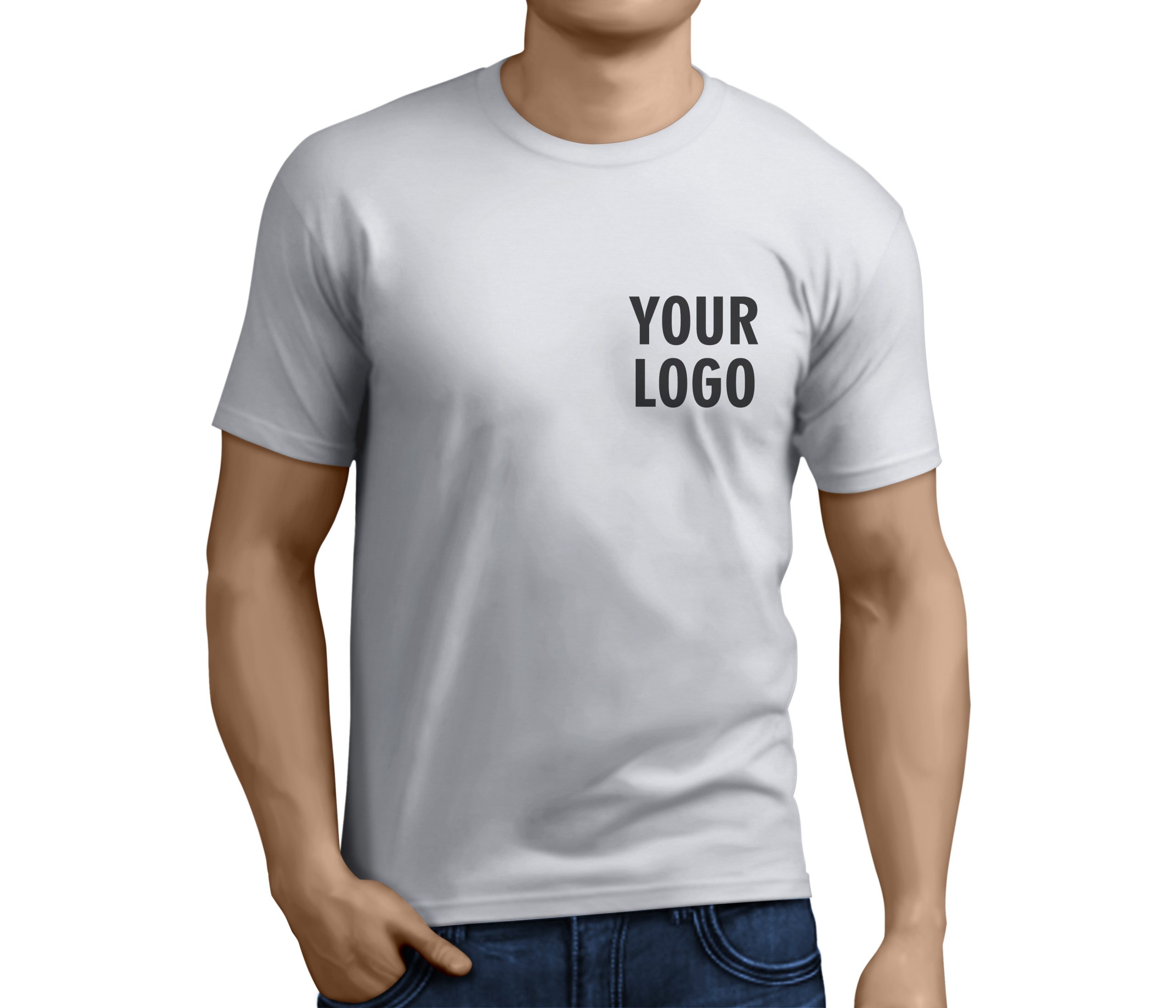 Buy a Customised T-shirt that consists of your logo and your name/tagline!